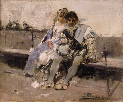Lovers by Ignacio Pinazo Camarlench